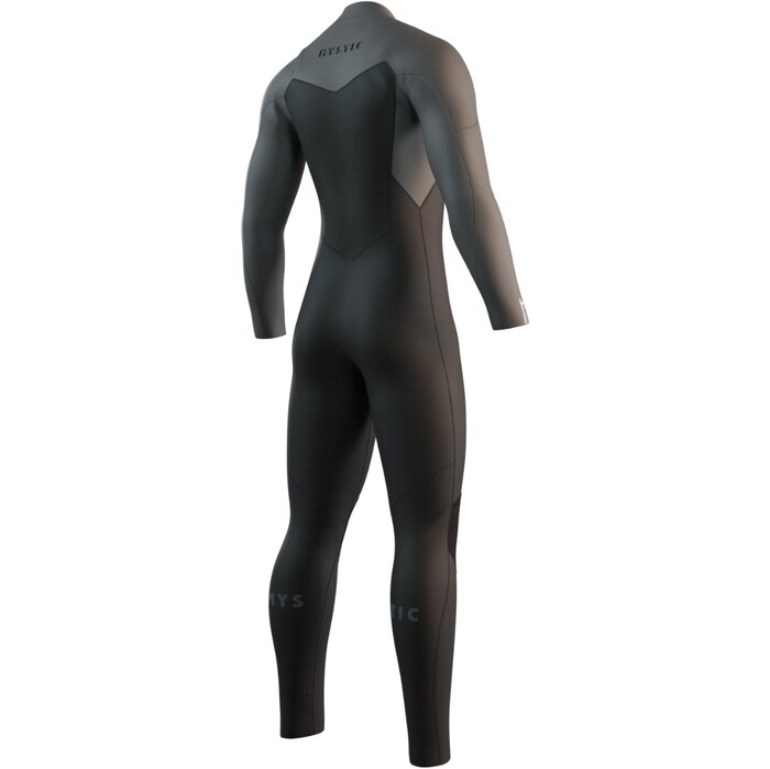 2025 Mystic Mens Motion 4/3mm Chest Zip Wetsuit 35000.250007 - Black